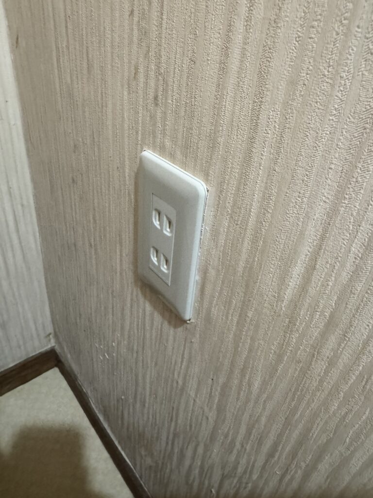 コンセント交換後