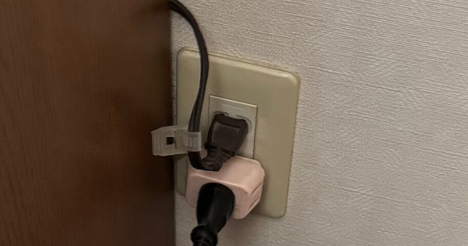 アース接続が出来ない古いコンセント
