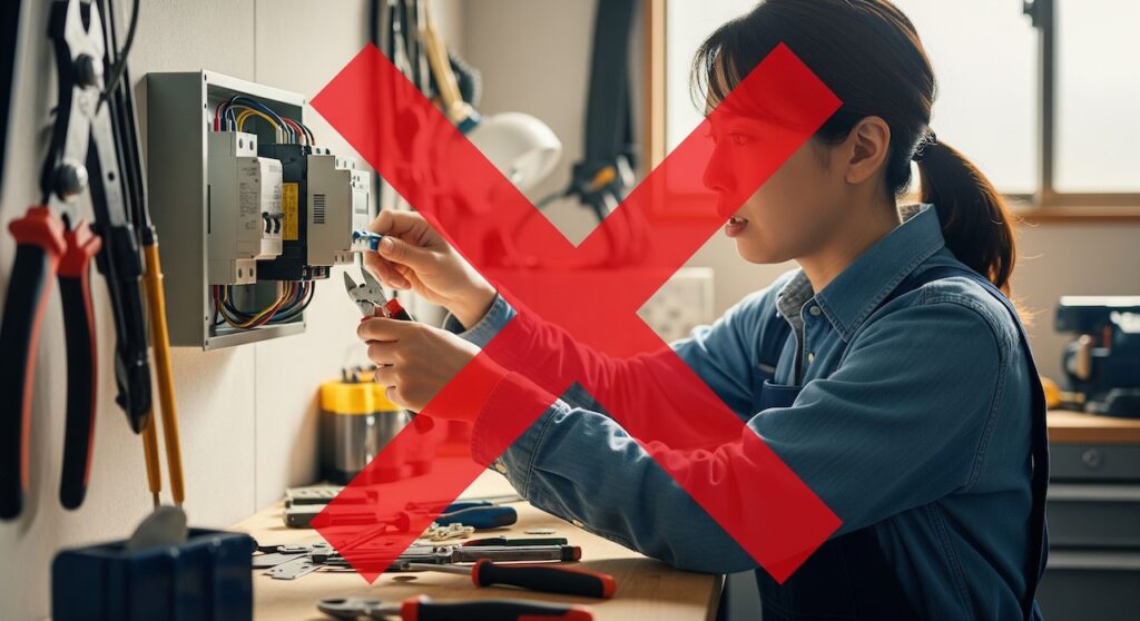 自分で交換や増設は可能?そのリスクとは