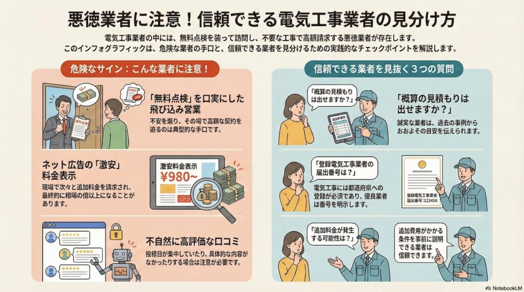 高額請求詐欺に注意!口コミで選ぶ業者の正解