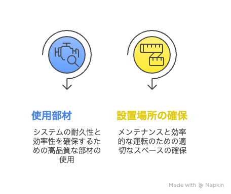 メーカー施工説明書の遵守
