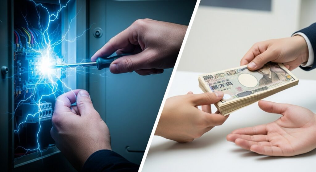 自分で交換は危険!高額請求にも注意
