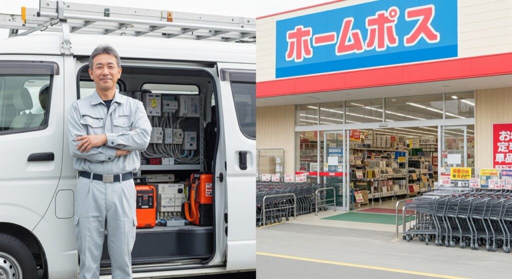 どこに頼む?業者とホームセンターの違い