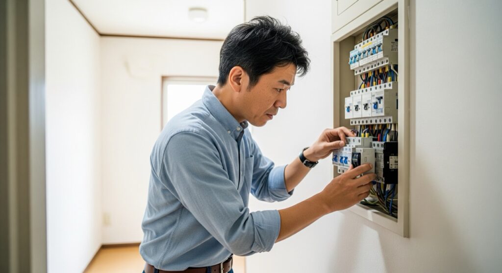 ブレーカーが落ちる場合のチェック項目