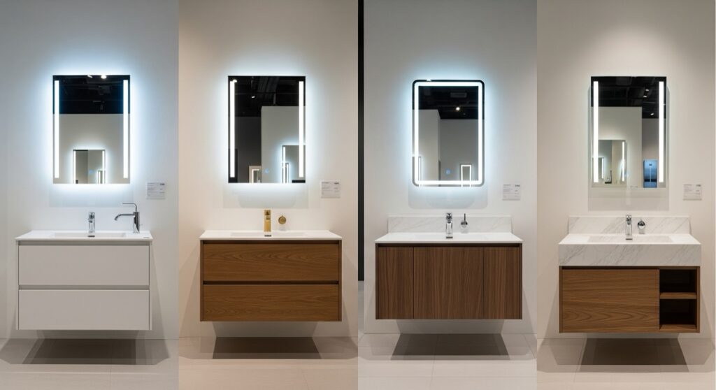 パナソニック、TOTO、リクシル、クリナップ製品
