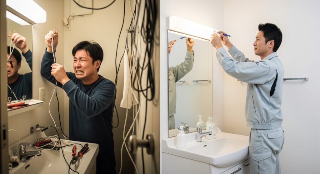 交換は自分で?ホームセンターや業者に依頼?