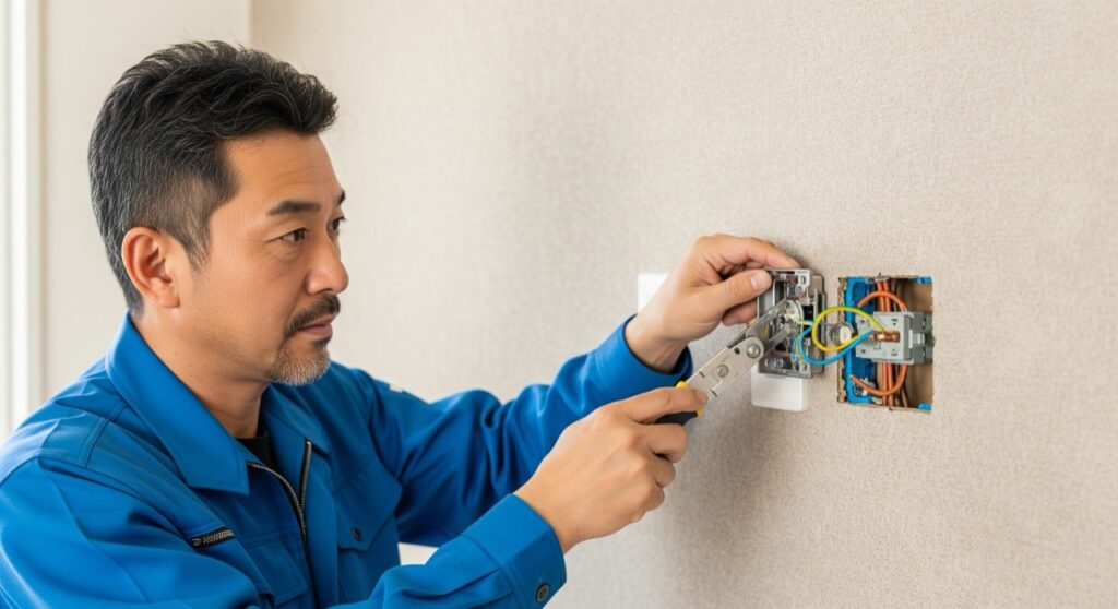コンセントの増設と必要な配線工事
