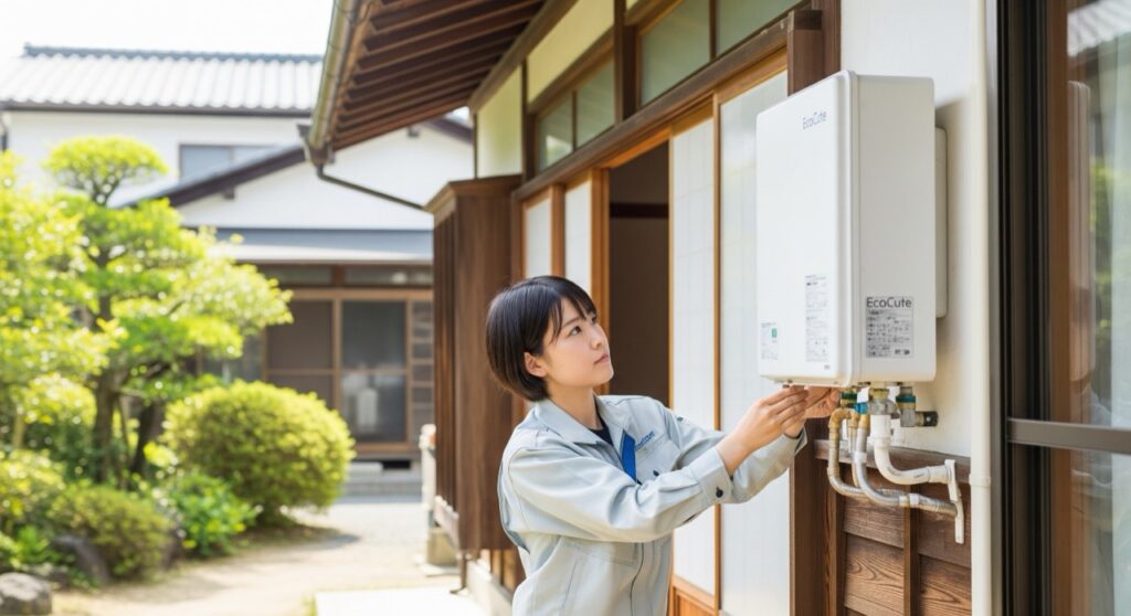 ガス給湯器やエコキュートへの交換費用