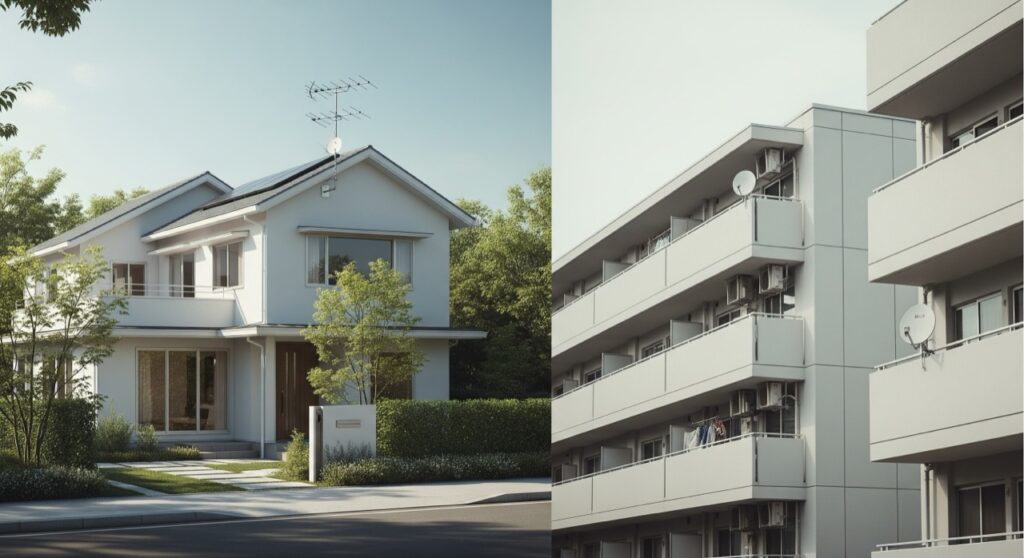 一戸建てやマンションでの繋ぎ方のポイント