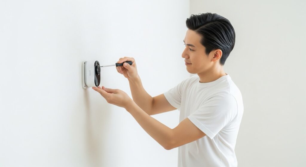 ワイヤレスカメラで設置の手間を削減
