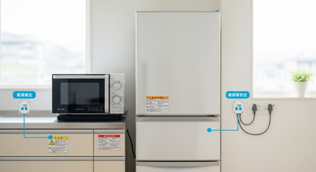 電子レンジや冷蔵庫は本当に大丈夫?