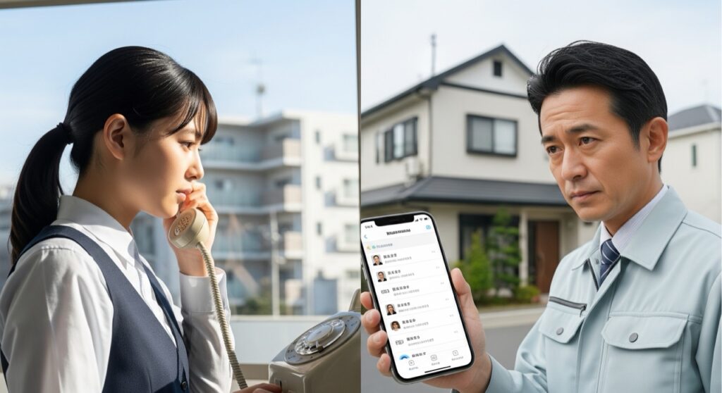 賃貸と戸建てで異なる連絡先と対応