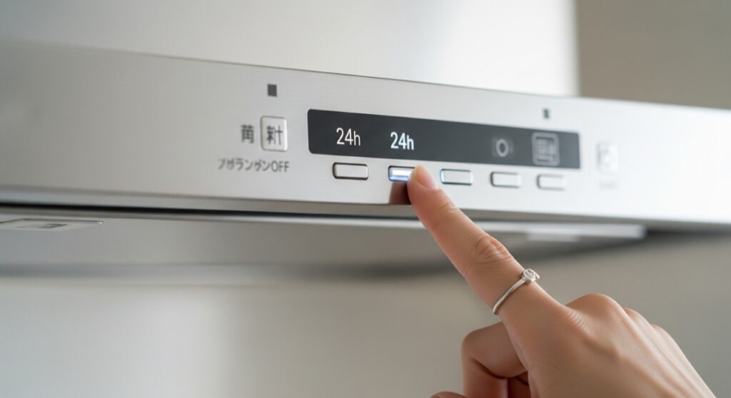 常時換気の正しい消し方・止め方