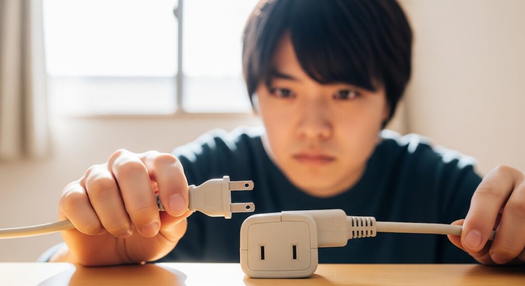 そのプラグ・延長コードは適合してる?