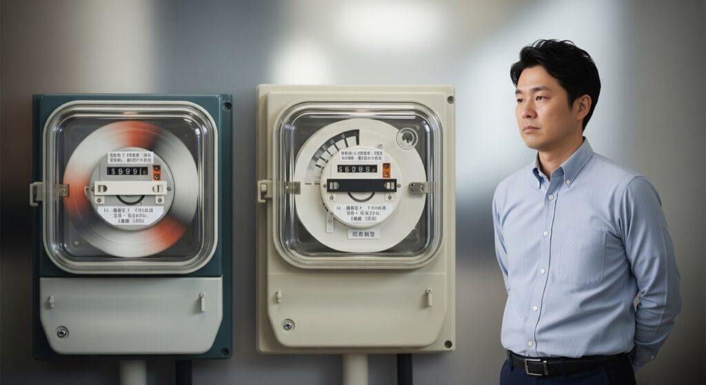 こまめなオンオフとの電気代比較
