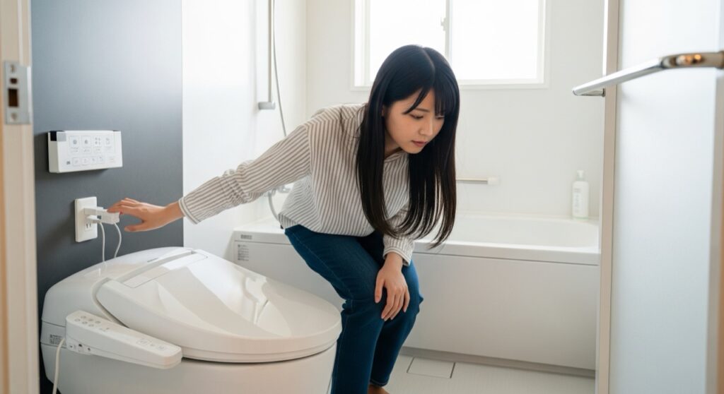 ウォシュレットの電源はどこにある?
