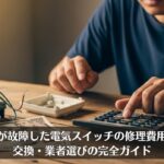 バネが故障した電気スイッチの修理費用は？交換・業者選びの完全ガイド