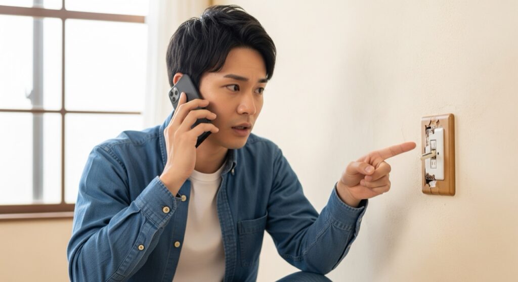 壊れたら、どこに連絡するべきか