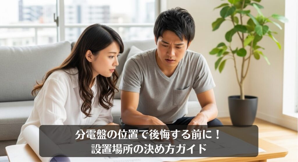分電盤の位置で後悔する前に!設置場所の決め方ガイド