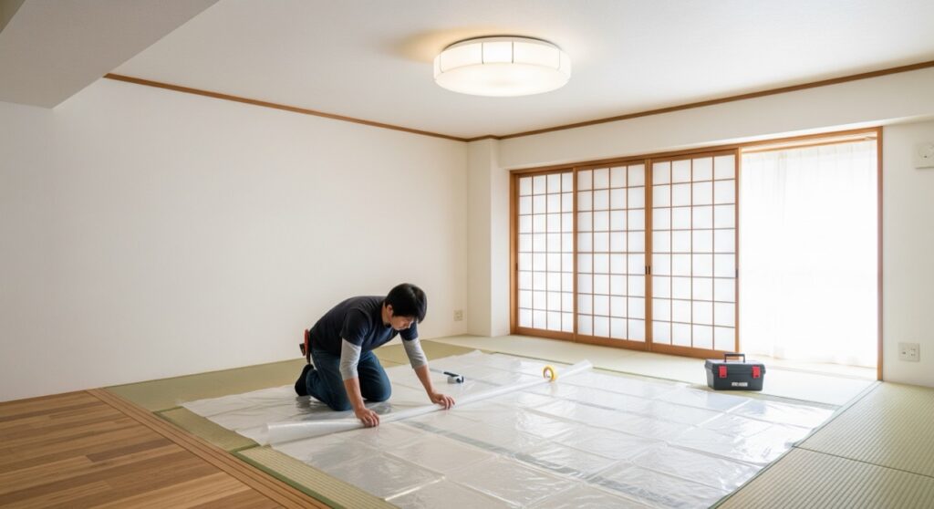 貸物件で作業する際の注意点