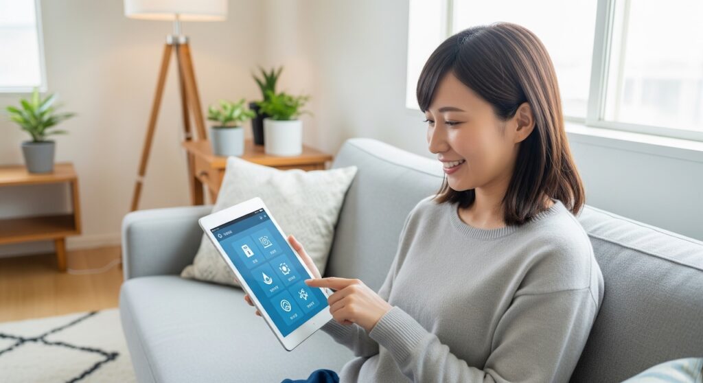 アンペア変更は遠隔で簡単にできる