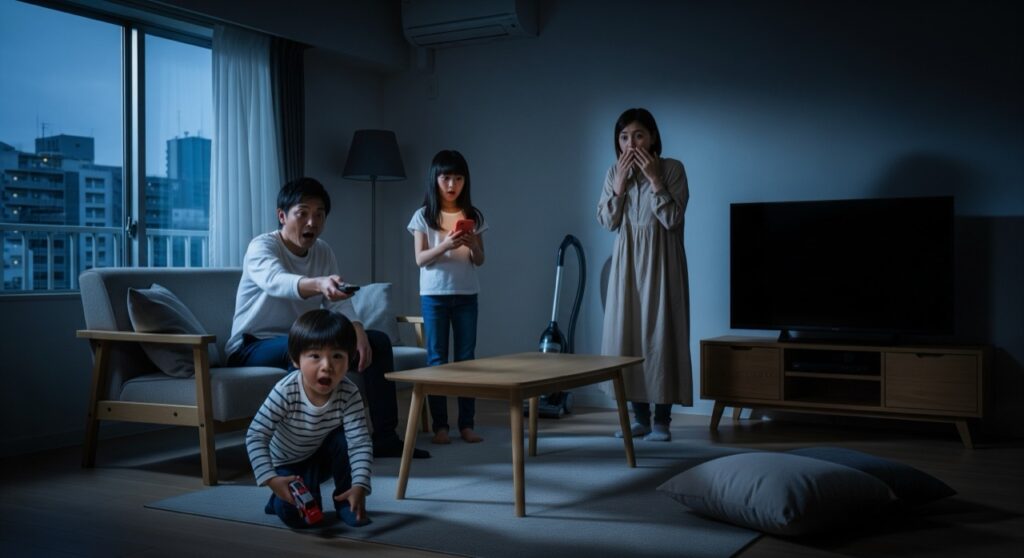 いつもと同じなのにブレーカーが落ちる
