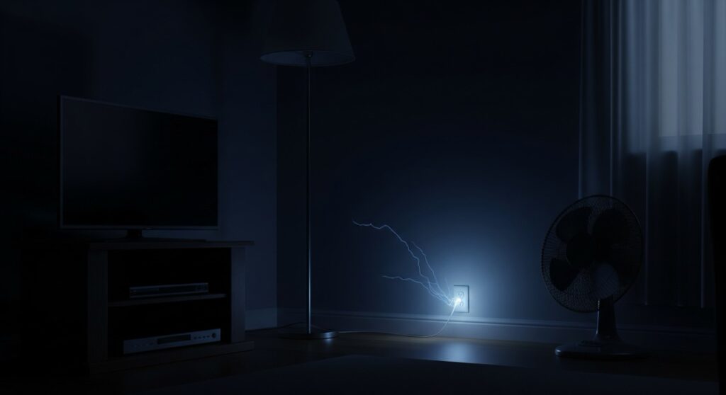 電気を使ってないのに落ちるのは漏電?