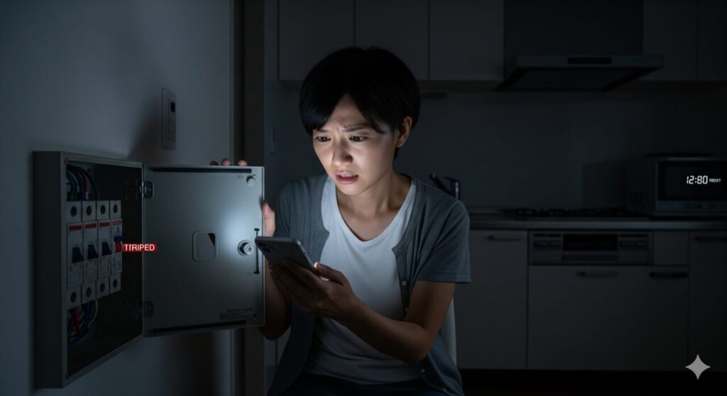ブレーカーが落ちる3つの原因