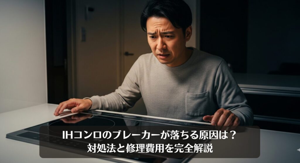 IHコンロのブレーカーが落ちる原因は?対処法と修理費用を完全解説