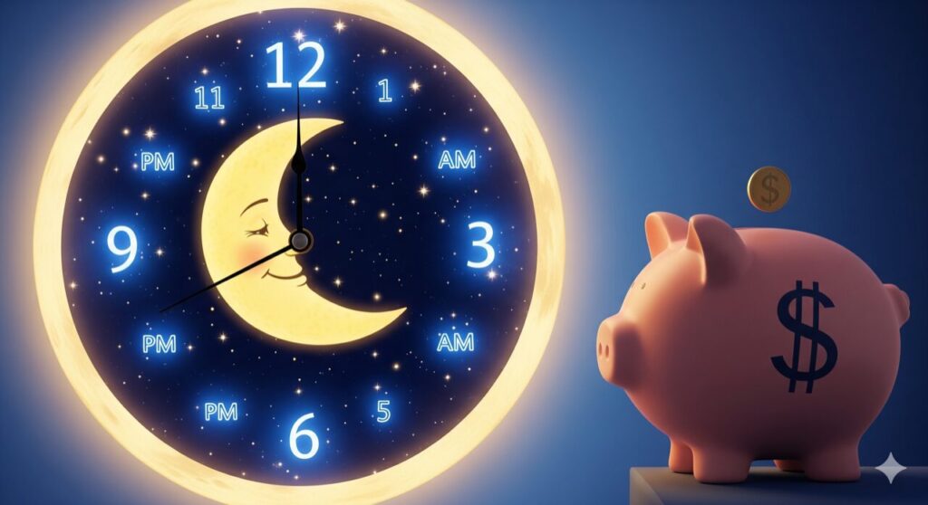 電気代が安くなる時間帯はいつ?