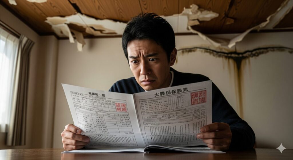 階下への賠償は火災保険が使える?