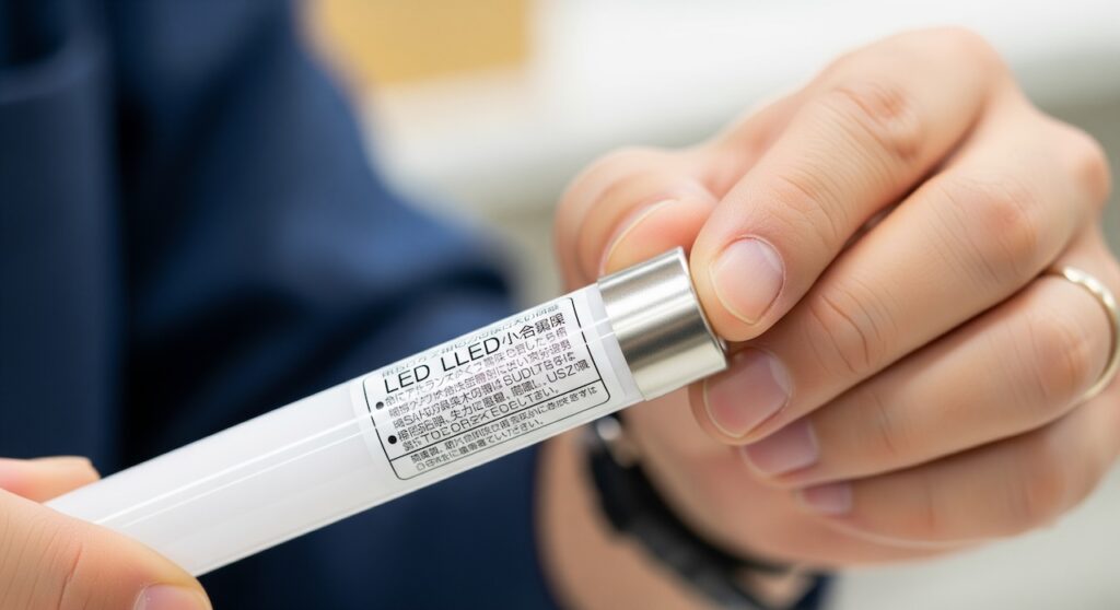 LED直管の型番や見た目から判断
