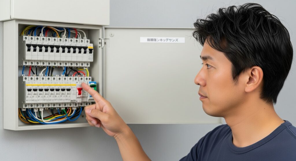 専用ブレーカーで漏電箇所を特定