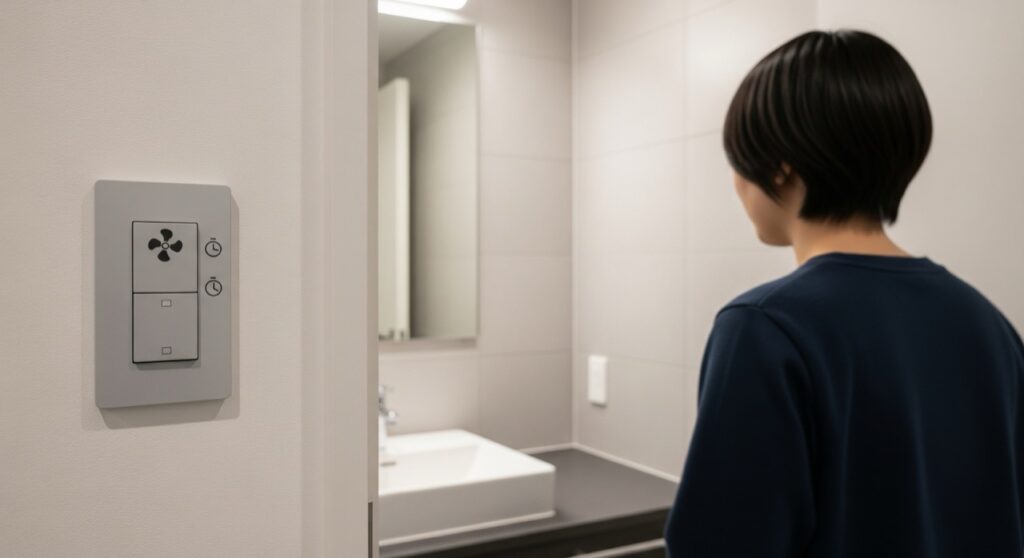 トイレの換気扇スイッチ特有の機能