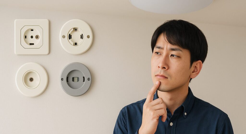 ローゼットとシーリングライトの選択