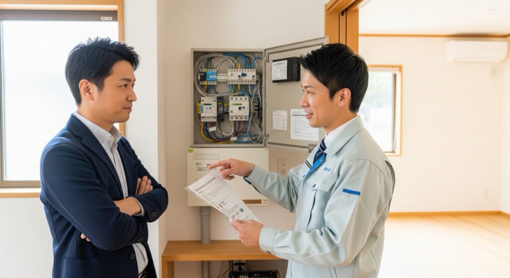 分電盤増設工事における注意点