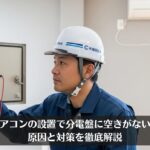 エアコンの設置で分電盤に空きがない！原因と対策を徹底解説