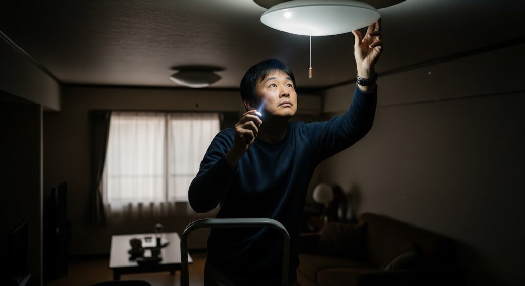 全灯が切れた・つかない時の切り分け