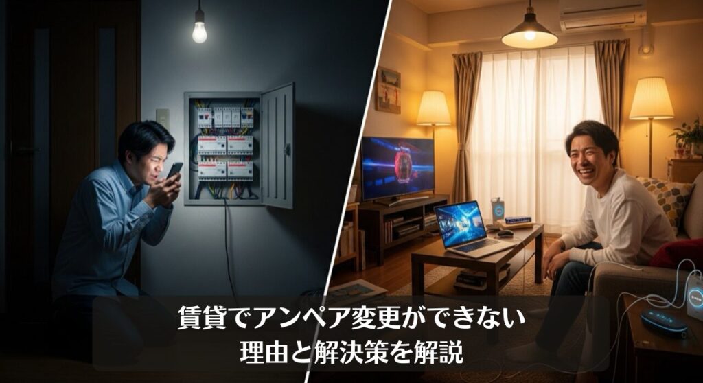 賃貸でアンペア変更ができない理由と解決策を解説