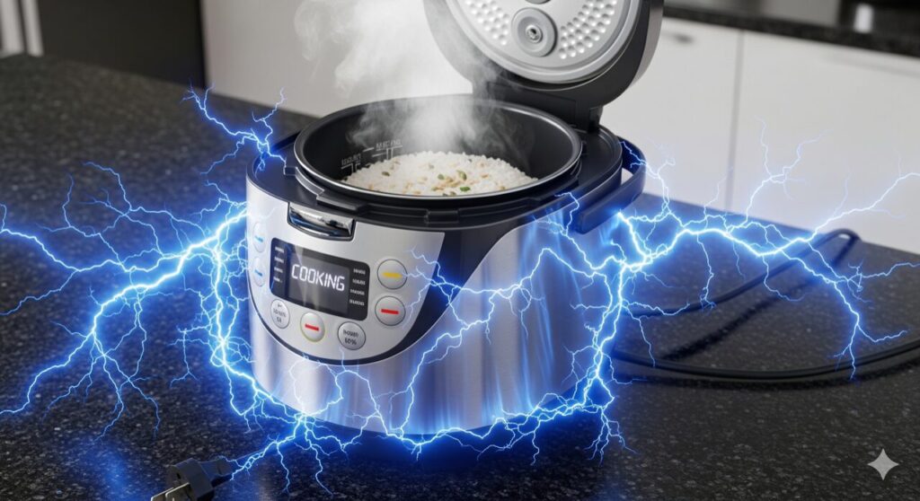 注意すべき炊-飯時の瞬間的な消費電力