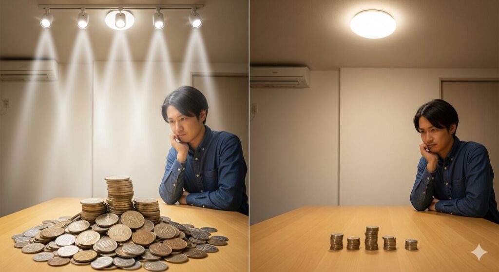 毎月の電気代はどちらがお得?