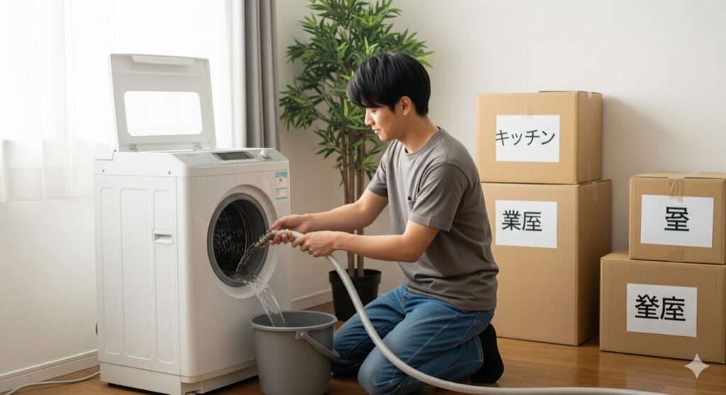 冷蔵庫・洗濯機・エアコンの事前準備