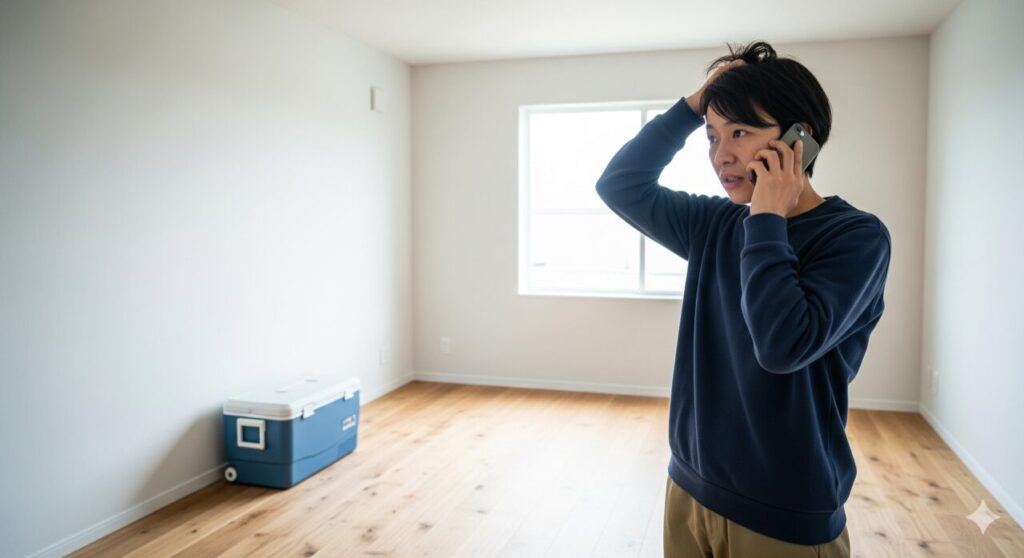 搬入が間に合わない時はどうする?
