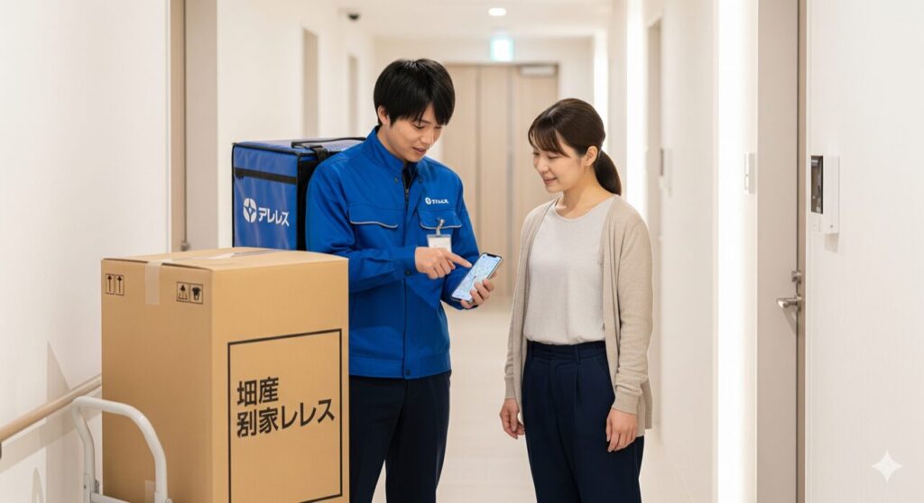 新居へ引越し先に配送する流れと注意点