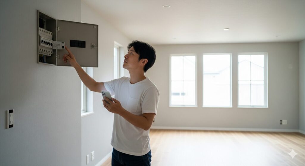 電気の手続きと使用開始日の設定方法