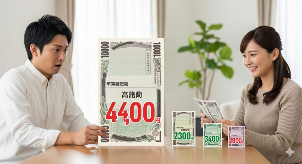 毎月の光熱費はどれくらい違う？