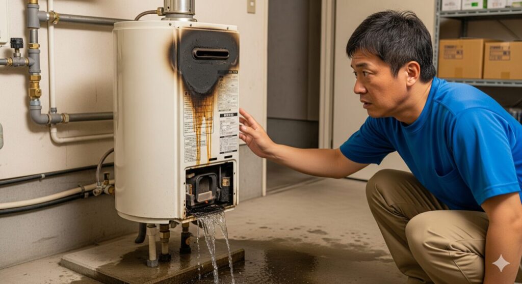 見逃せない給湯器が壊れるサインは