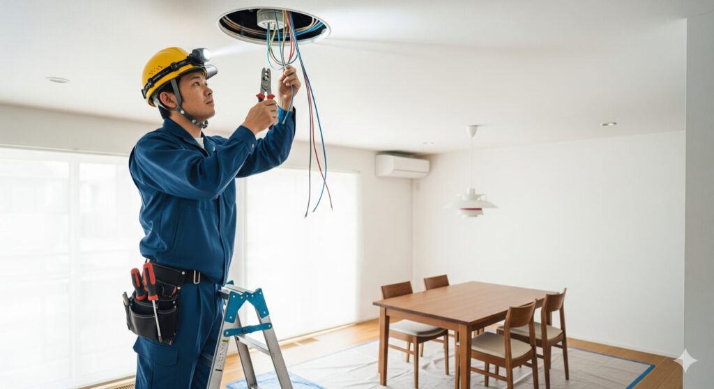 本格的な移動は専門業者による工事を