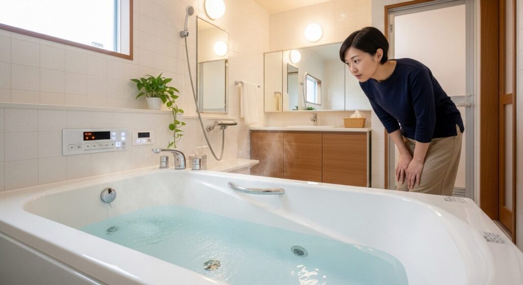 使ってないのにお湯が減る自動機能の罠