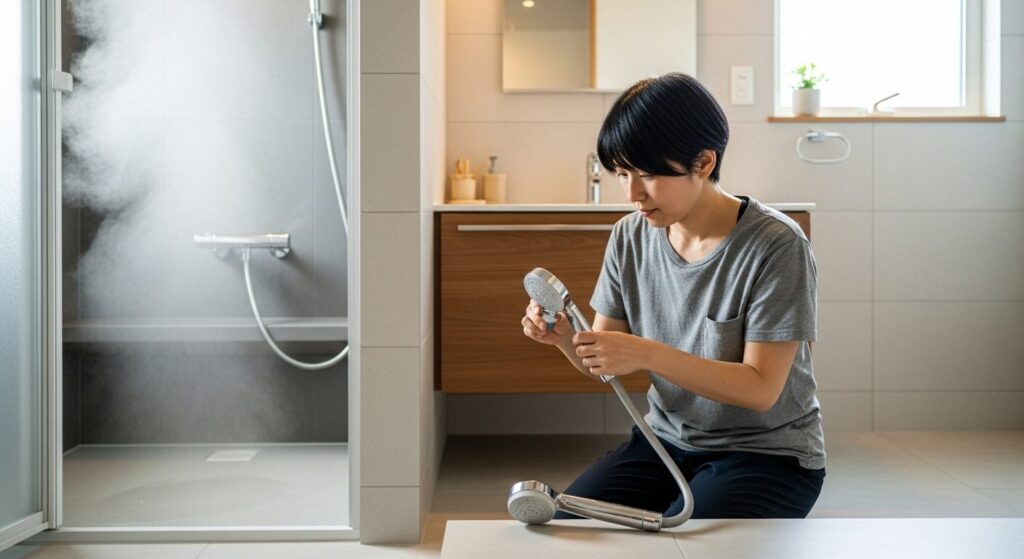 シャワーの使い方を見直すだけでも効果あり